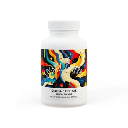 Omega 3 Fish Oil Supplement (60 Softgels)