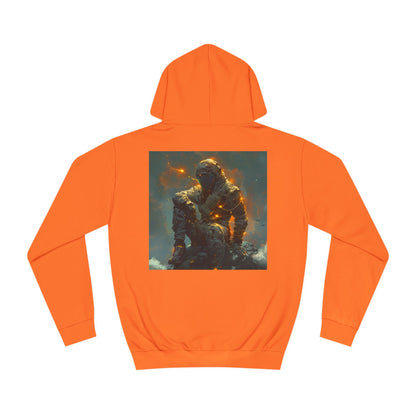 College Hoodie - The Strength Within - Stardust, Event Horizons & Nebulas - Inspired To Reach Within and Find Strength