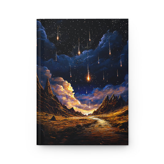 Cosmic Hardcover Journal - Perfect for Stargazers, Dreamers, Writers, Space Lovers, Inspirational Note-Taking