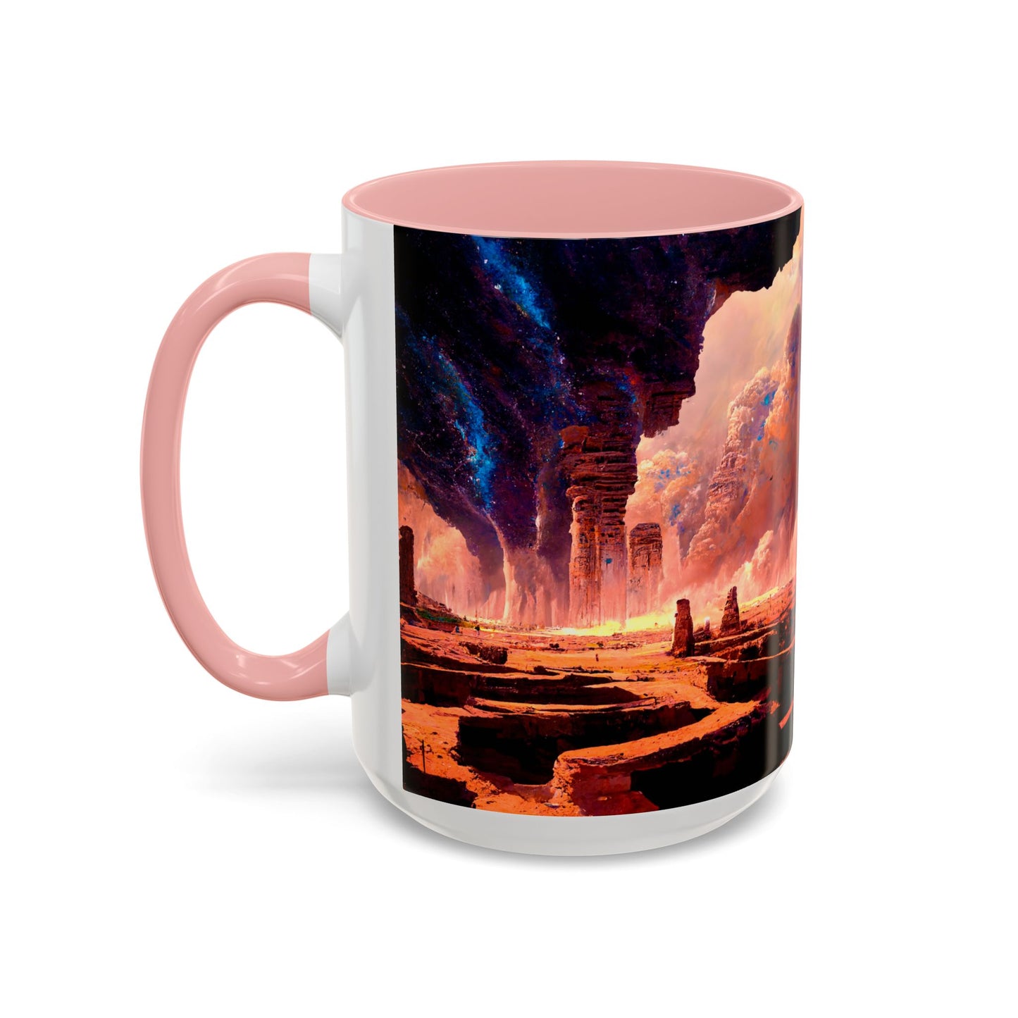 Cosmic Landscape Coffee Mug | Space Art Cup, Gift for Astronomers, Unique Home Decor, Sci-Fi Mug, Coffee Lover's Present