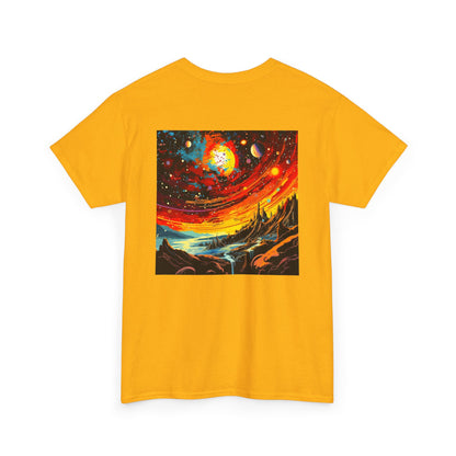 Galactic Sun Tee - Cosmic Comfort Tees - Inspired by Stardust, Suns & Wellness