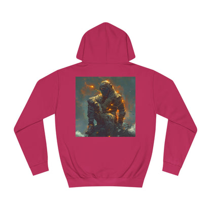 College Hoodie - The Strength Within - Stardust, Event Horizons & Nebulas - Inspired To Reach Within and Find Strength