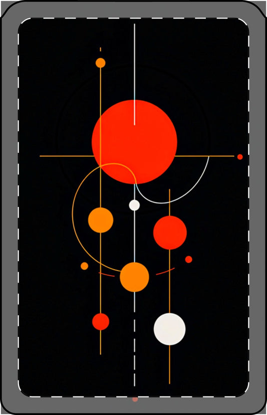 Cosmic Minimalist - Modern Vegan Wallet, Magsafe Compatible, Eco-Friendly Card Holder, Minimalist Accessory, Stylish Gift for Vegans