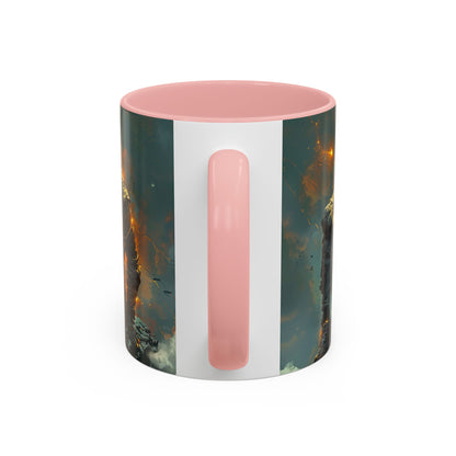 Cosmic Adventure Coffee Mug, Space-Themed Cup for Galaxy Lovers, Gift for Astronomers, Celestial Art Decor, Unique Birthday Present