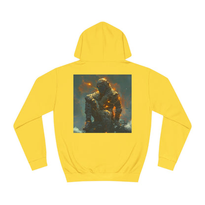 College Hoodie - The Strength Within - Stardust, Event Horizons & Nebulas - Inspired To Reach Within and Find Strength