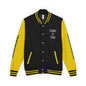 Cosmic & Terra Unisex Heavyweight Letterman Jacket - It's a New Day